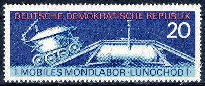 DDR 1971 Mi-Nr. 1659 ** Erstes mobiles Mondlabor 