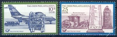DDR 1971 Mi-Nr. 1703-1704 ** Tag der Philatelisten