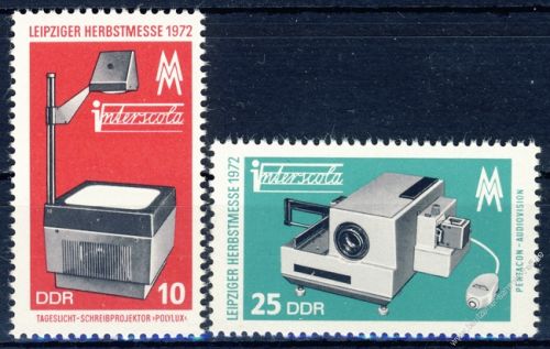 DDR 1972 Mi-Nr. 1782-1783 ** Leipziger Herbstmesse