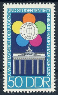 DDR 1973 Mi-Nr. 1867 ** Weltfestspiele der Jugend und Studenten