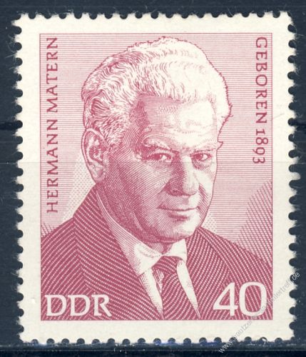 DDR 1973 Mi-Nr. 1855 ** Persnlichkeiten der deutschen Arbeiterbewegung