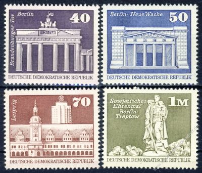 DDR 1973 Mi-Nr. 1879-1882 ** Aufbau in der DDR