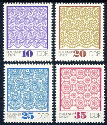 DDR 1974 Mi-Nr. 1963-1966 ** Plauener Spitze