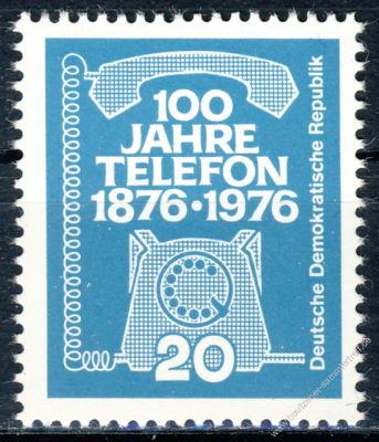 DDR 1976 Mi-Nr. 2118 ** 100 Jahre Telefon