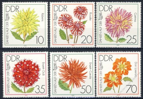 DDR 1979 Mi-Nr. 2435-2440 ** Internationale Gartenbauausstellung