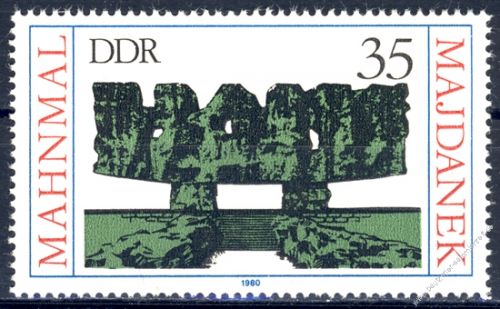 DDR 1980 Mi-Nr. 2538 ** Internationale Mahn- und Gedenksttten