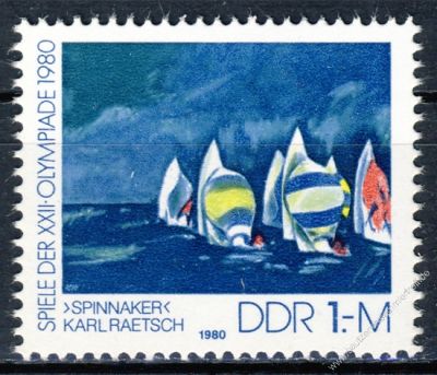 DDR 1980 Mi-Nr. 2531 ** Olympische Sommerspiele