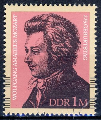 DDR 1981 Mi-Nr. 2572 ** 225. Geburtstag von Wolfgang Amadeus Mozart