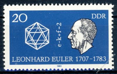 DDR 1983 Mi-Nr. 2825 ** 200. Todestag von Leonhard Euler