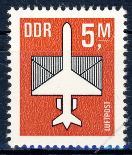 DDR 1985 Mi-Nr. 2967 ** Flugpostmarke