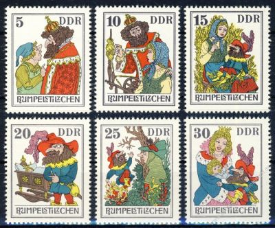 DDR 1976 Mi-Nr. 2187-2192 ** Rumpelstilzchen