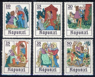 DDR 1978 Mi-Nr. 2382-2387 ** Rapunzel