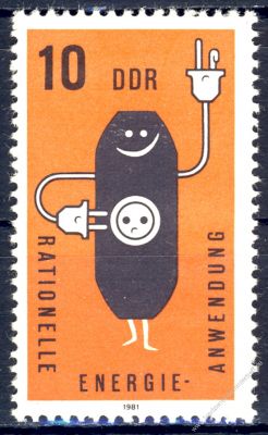 DDR 1981 Mi-Nr. 2601 ** Rationelle Energieanwendung