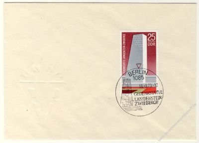 DDR 1973 FDC Mi-Nr. 1878 SSt. Internationale Mahn- und Gedenksttten