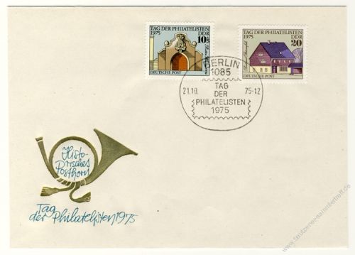 DDR 1975 FDC Mi-Nr. 2094-2095 SSt. Tag der Philatelisten