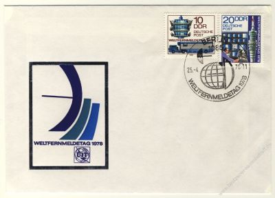 DDR 1978 FDC Mi-Nr. 2316-2317 SSt. Weltfernmeldetag