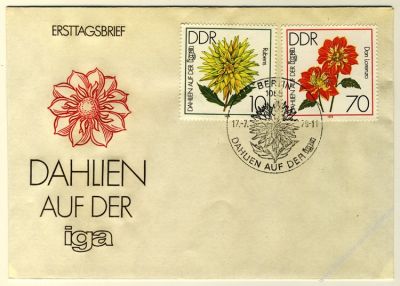 DDR 1979 FDC Mi-Nr. 2435-2440 SSt. Internationale Gartenbauausstellung