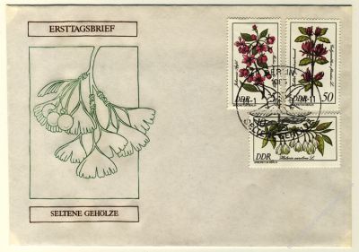 DDR 1981 FDC Mi-Nr. 2573-2578 SSt. Seltene Gehlze