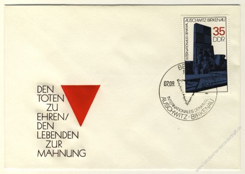 DDR 1982 FDC Mi-Nr. 2735 SSt. Internationale Mahn- und Gedenksttten
