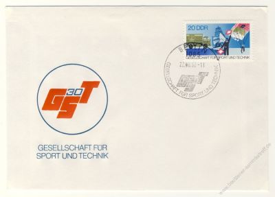 DDR 1982 FDC Mi-Nr. 2715 SSt. 30 Jahre Gesellschaft fr Sport und Technik