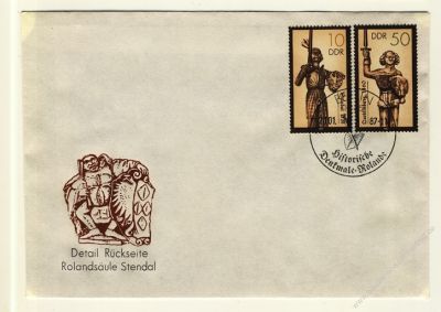 DDR 1987 FDC Mi-Nr. 3063-3066 SSt. Historische Denkmale