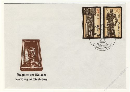 DDR 1989 FDC Mi-Nr. 3285-3288 SSt. Historische Denkmale