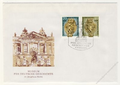 DDR 1990 FDC Mi-Nr. 3318-3319 SSt. Museum fr Deutsche Geschichte im Zeughaus Berlin