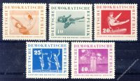 DDR 1959 Mi-Nr. 707-711 ** Deutsches Turn- und Sportfest