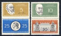 DDR 1960 Mi-Nr. 795-798 (ZD) ** 150 Jahre Humboldt-Universitt zu Berlin