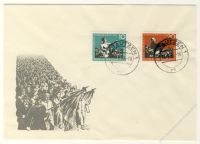 DDR 1959 FDC Mi-Nr. 674-675 ESt. 40. Todestag von Rosa Luxemburg und Karl Liebknecht