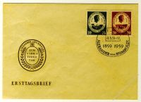 DDR 1959 FDC Mi-Nr. 684-685 SSt. 100. Todestag von Alexander von Humboldt