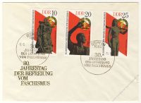 DDR 1975 FDC Mi-Nr. 2038-2041 SSt. 30. Jahrestag der Befreiung vom Faschismus