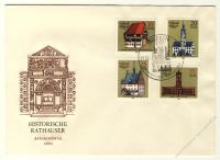 DDR 1983 FDC Mi-Nr. 2775-2778 SSt. Historische Rathuser