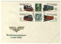 DDR 1983 FDC Mi-Nr. 2792-2795 (ZD) SSt. Schmalspurbahnen