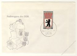 DDR 1983 FDC Mi-Nr. 2817-2821 SSt. Stadtwappen