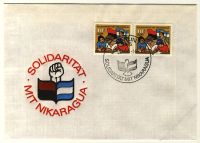 DDR 1983 FDC Mi-Nr. 2834 SSt. Solidaritt mit Nicaragua