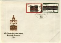 DDR 1984 FDC Mi-Nr. 2869-2872 SSt. Generalversammlung der Internationalen Gesellschaft fr Denkmalpflege