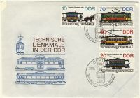 DDR 1986 FDC Mi-Nr. 3015-3018 SSt. Technische Denkmale