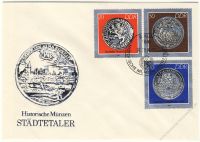 DDR 1986 FDC Mi-Nr. 3040-3044 SSt. Historische Mnzen