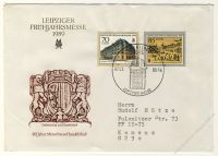 DDR 1989 FDC Mi-Nr. 3235-3236 SSt. Leipziger Frhjahrsmesse