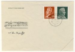 DDR 1956 FDC Mi-Nr. 510-511 ESt. 200. Geburtstag von Wolfgang Amadeus Mozart