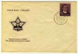 DDR 1956 FDC Mi-Nr. 535 ESt. 100. Geburtstag von Jakub Bart Cisinski