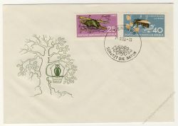 DDR 1959 FDC Mi-Nr. 688-692 SSt. Naturschutz