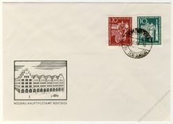 DDR 1959 FDC Mi-Nr. 735-736 ESt. Tag der Briefmarke