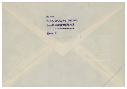 DDR 1958 FDC Mi-Nr. 634 SSt. Bau des Seehafens Rostock