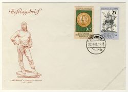 DDR 1960 FDC Mi-Nr. 791-792 ESt. 400 Jahre Dresdener Kunstsammlungen