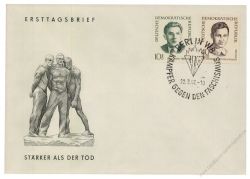 DDR 1962 FDC Mi-Nr. 881-885 SSt. Erhaltung der Nationalen Mahn- und Gedenksttten