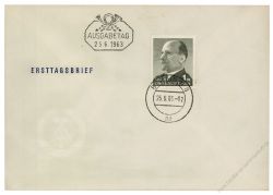 DDR 1963 FDC Mi-Nr. 968-969 ESt. Staatsratsvorsitzender Walter Ulbricht