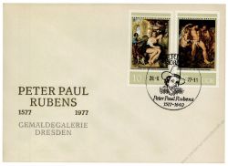 DDR 1977 FDC Mi-Nr. 2229-2234 SSt. 400. Geburtstag von Peter Paul Rubens