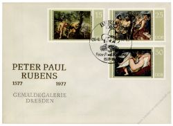DDR 1977 FDC Mi-Nr. 2229-2234 SSt. 400. Geburtstag von Peter Paul Rubens